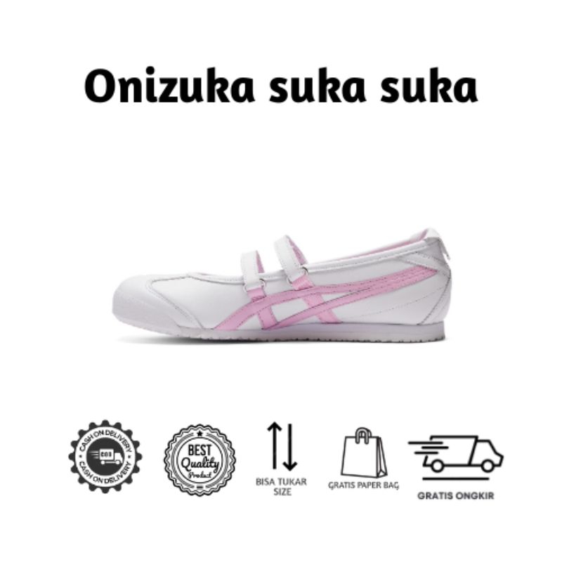 Sepatu Onitsuka Tiger Mexico 66 Ballerina White
