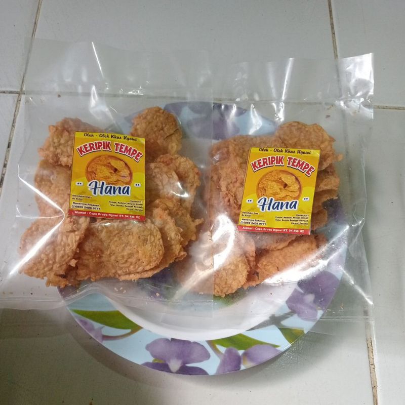 

Keripik Tempe Hana Rasa Pedas