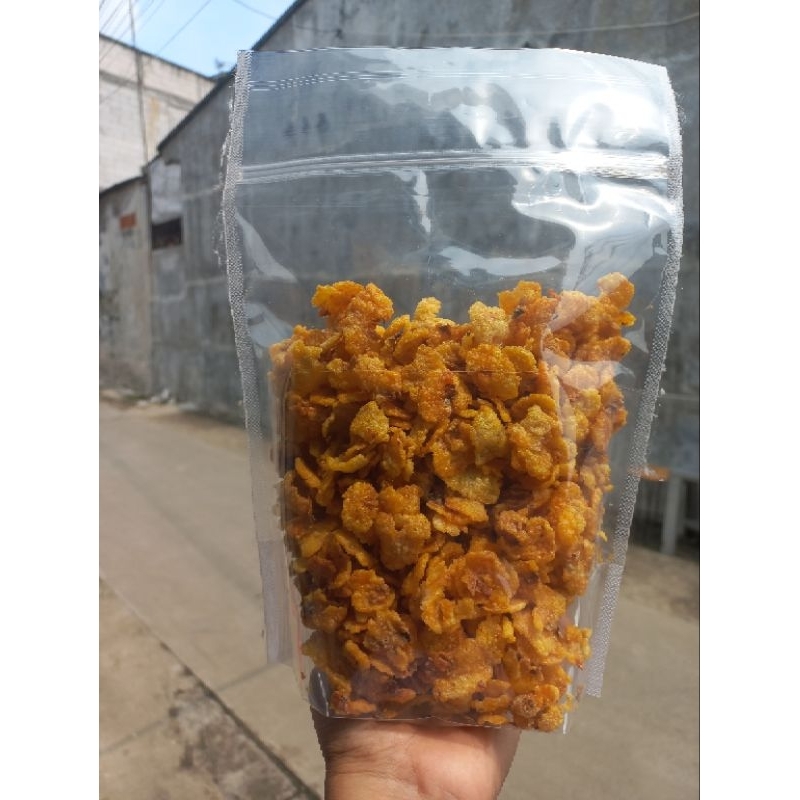 

jagung geprek atau emping jagung manis asin pedas 250 g