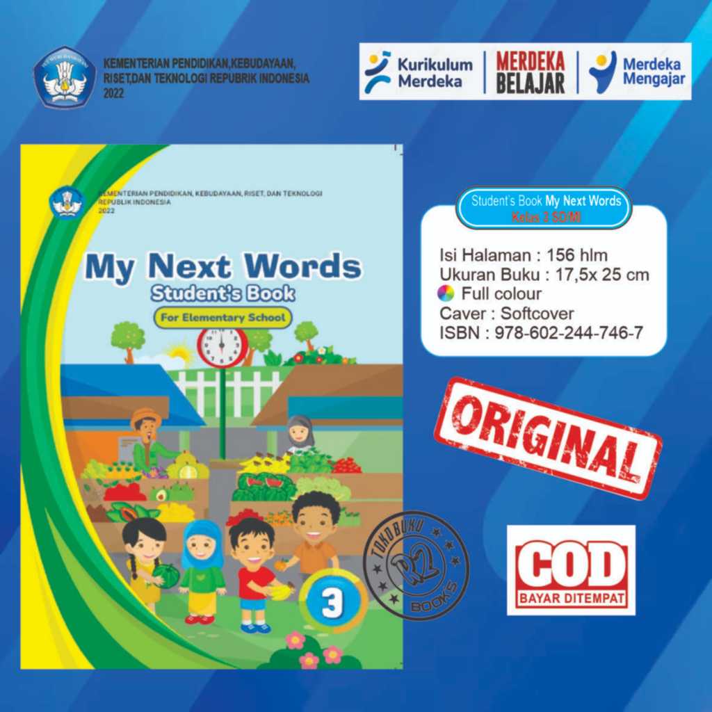 

Buku bahasa Inggris kelas 3 SD kurikulum merdeka