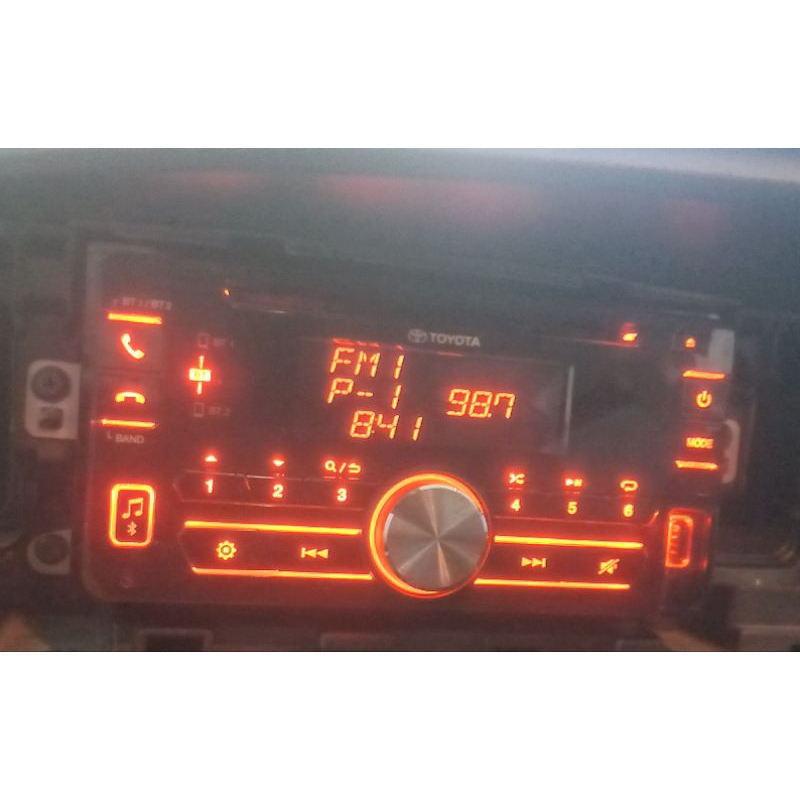 Double din kenwood Toyota original calya sigra