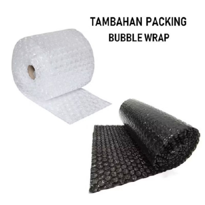 

Tambahan packing extra bubble wrap
