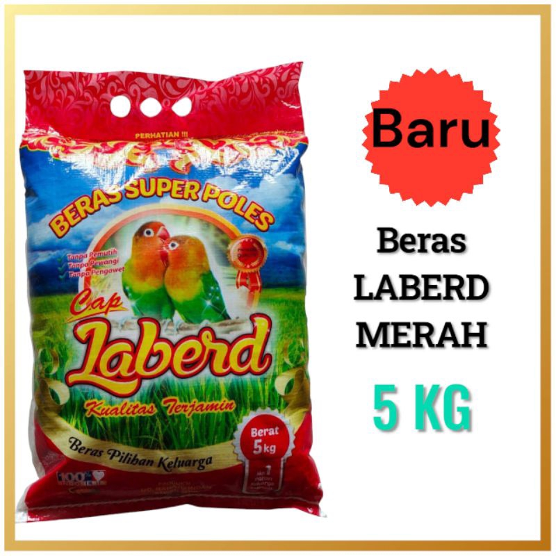 

BERAS LABERD MERAH Kemasan 5 Kg