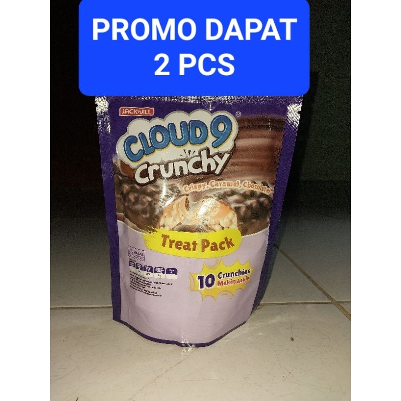 

WAFER CRUNCHY RICE CRISPY CLOUD 9 CRUNCHY WAFER CLOUD 9 CRUNCHY TREAT PACK ISI 10PCS