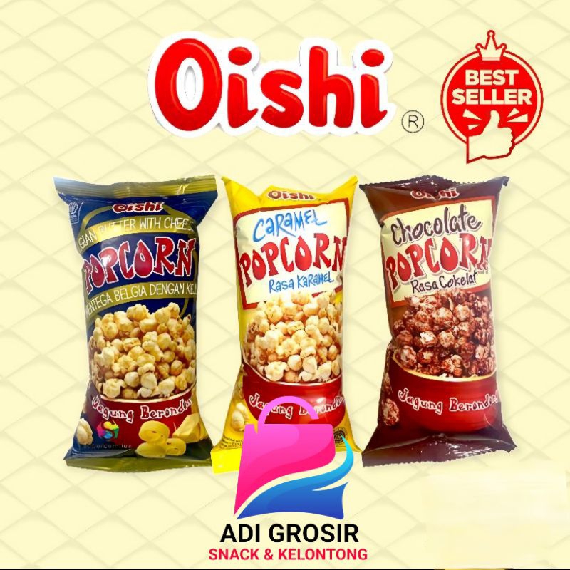 

OISHI POP CORN JAGUNG 1 Renceng isi 10 pcs