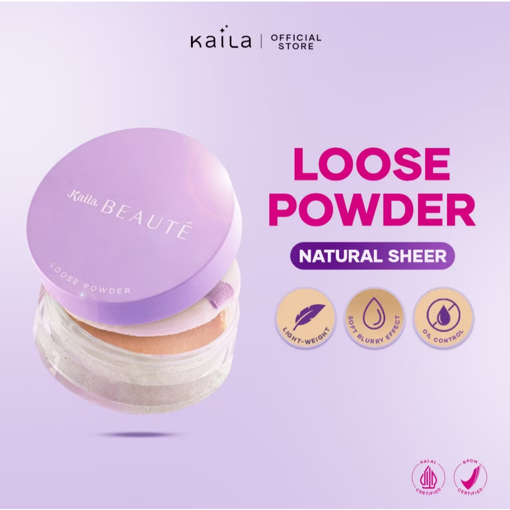 ❤ MEMEY ❤ Kaila Beaute Glow Come True Loose Powder