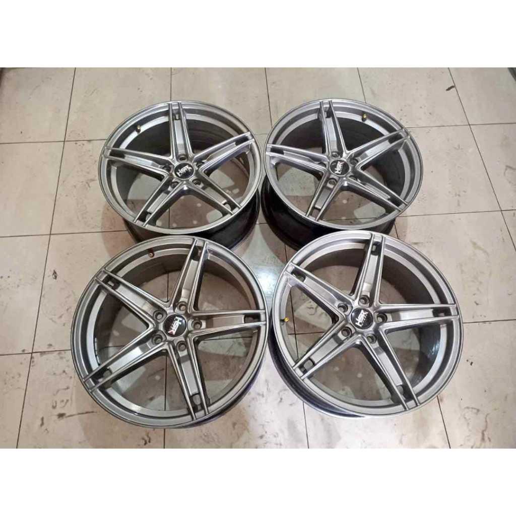 Velg Mobil Second HSR CIGGA Ring 18 Lubang 5x114 Cocok INNOVA RUSH TERIOS CAMRY CIVIC DLL