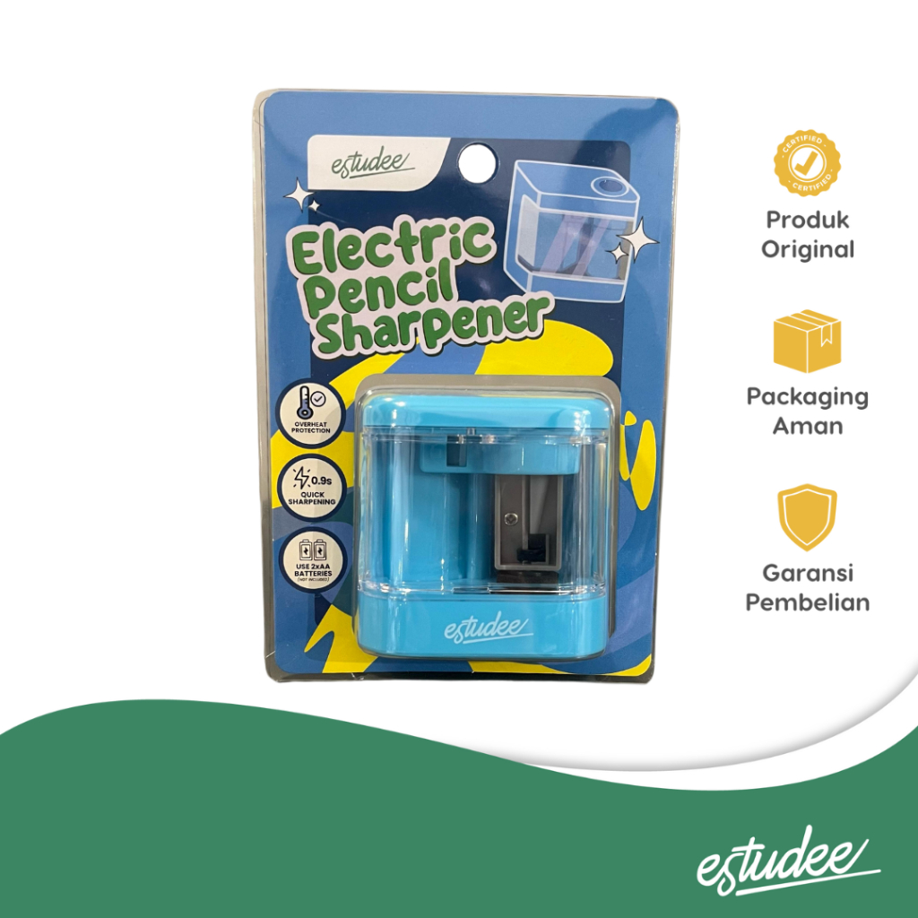 

ESTUDEE ELECTRIC PENCIL SHARPENER BLUE RS-032