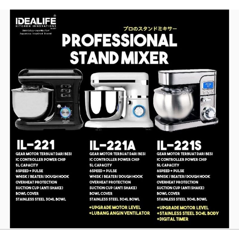 Belt Mixer Idealife Il 221 . Streng Mixer Idealife Il-221