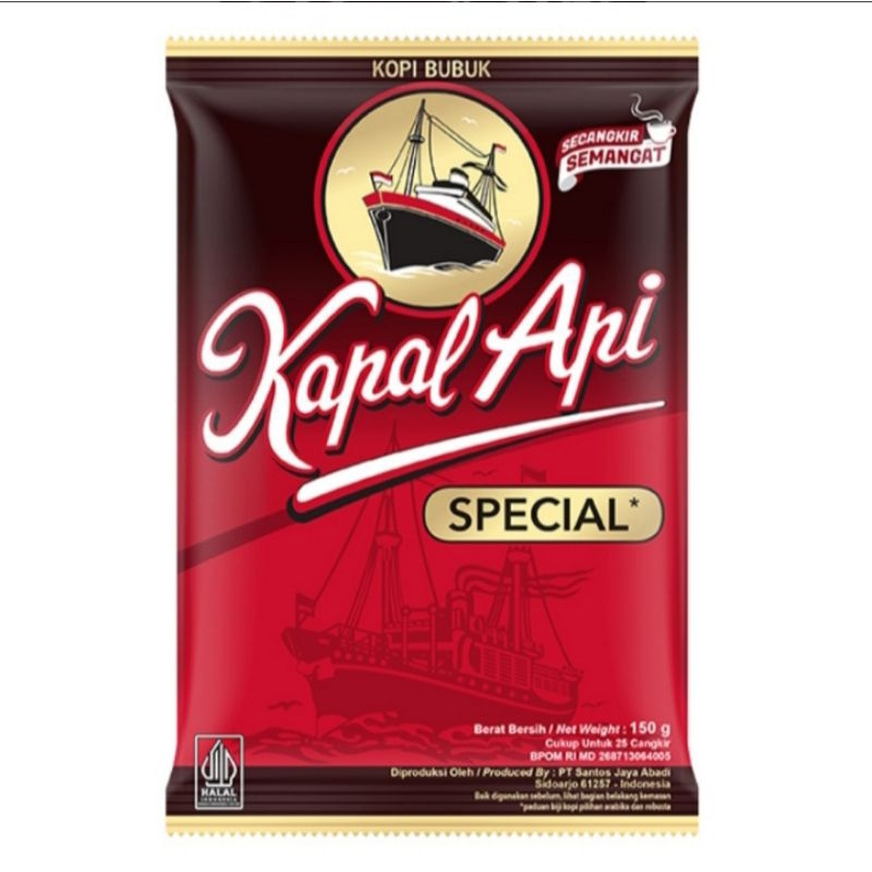 

KOPI KAPAL API SPECIAL KOPI BUBUK INSTAN 150G