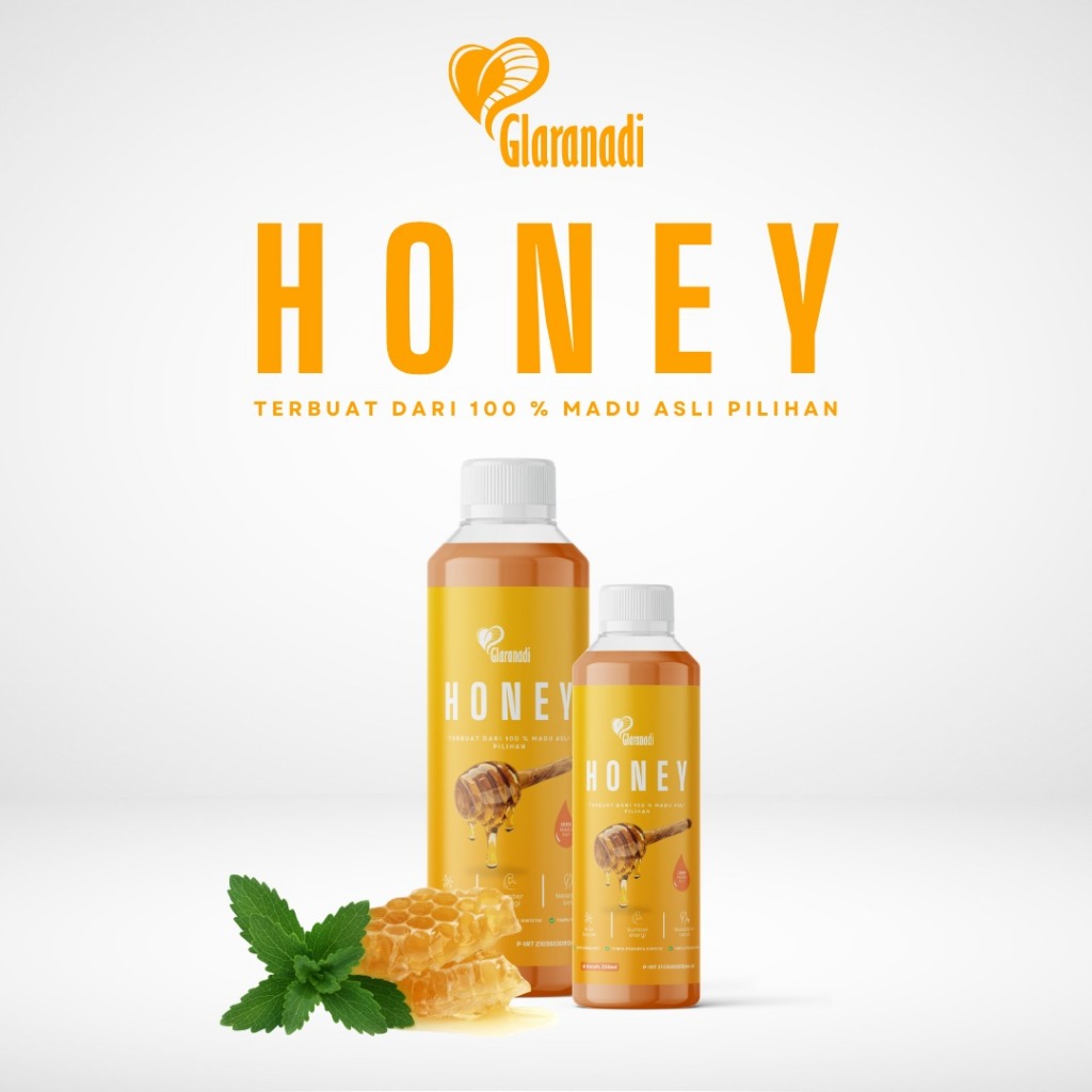 

GLARANADI Bee Madu Murni Madu Multiflora Kelengkeng Randu Hutan Raw Honey