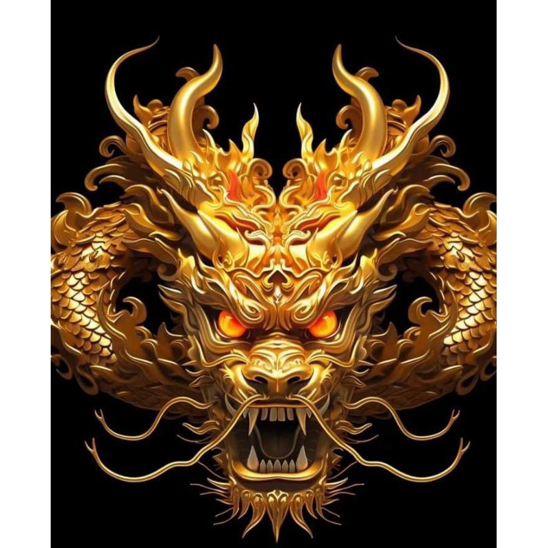 

stiker 3D naga jepang keren, stiker print sudah cutting, anti air, size 16 x 18 cm