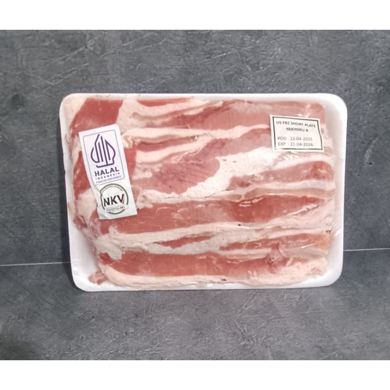 

Shortplate B slice 500gr