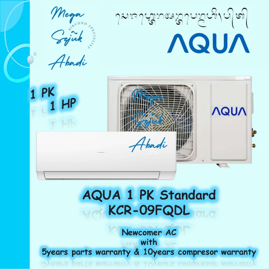 AC Aqua 1 PK Standard / KCR-09FQDL2