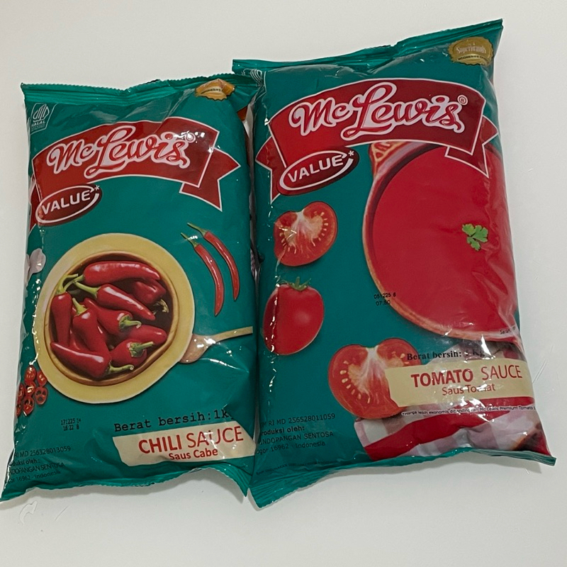 

McLewis Tomato Chili sauce saus tomat sambal 1 kg
