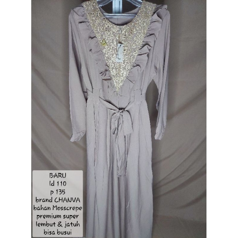 Pl (BARU) Gamis "Brand Chanva"