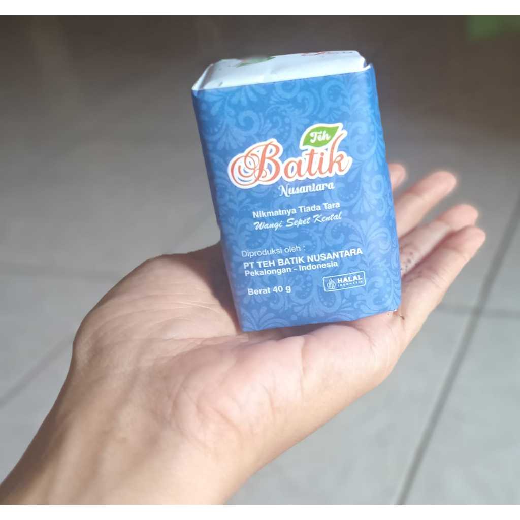 

Teh Melati Batik Nusantara 40gr I Sepet Kentel Wangi I Es Teh Jumbo I Teh Wangi I Teh Curah