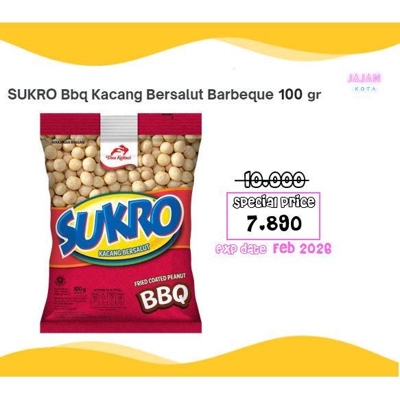 

Sukro BBQ Barbeque 100 gram