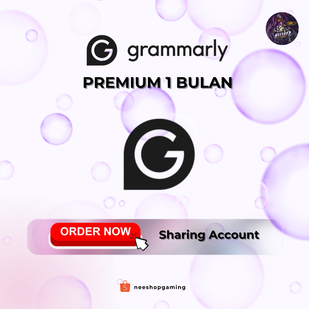 GRAMMARLY PREMIUM SHARING ACCOUNT 1 BULAN