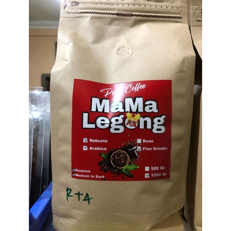 

Bubuk Kopi Blend Robusta + Arabika mama legong 1 KG di denpasar bali