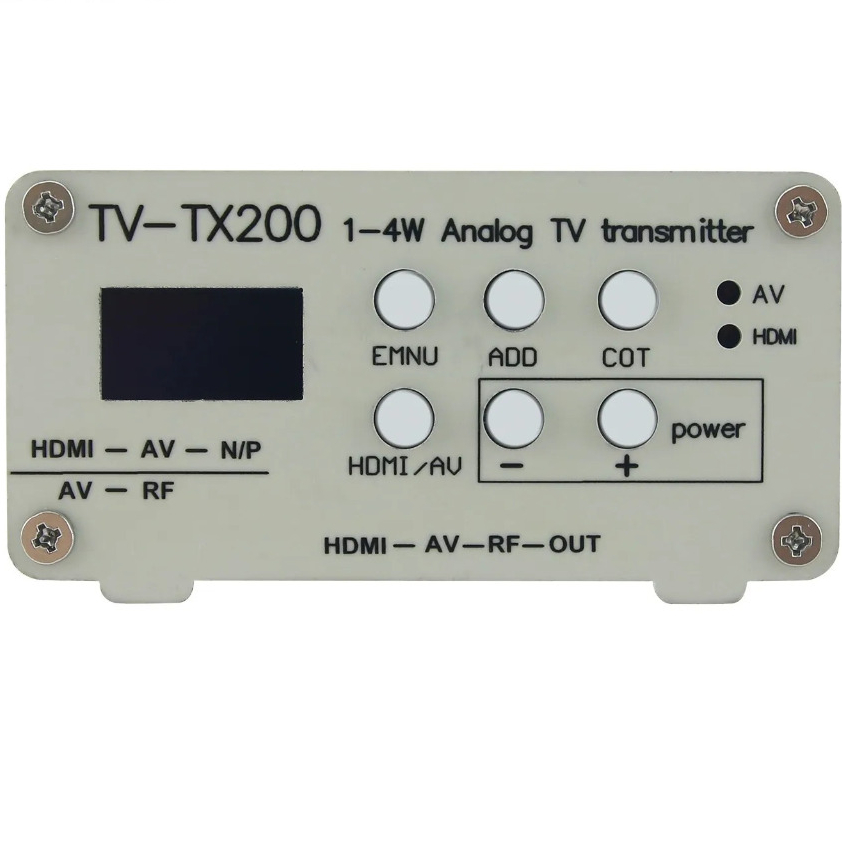 Pemancar TV Analog Mendukung Pemancar Sinyal Analog Input HD/AV