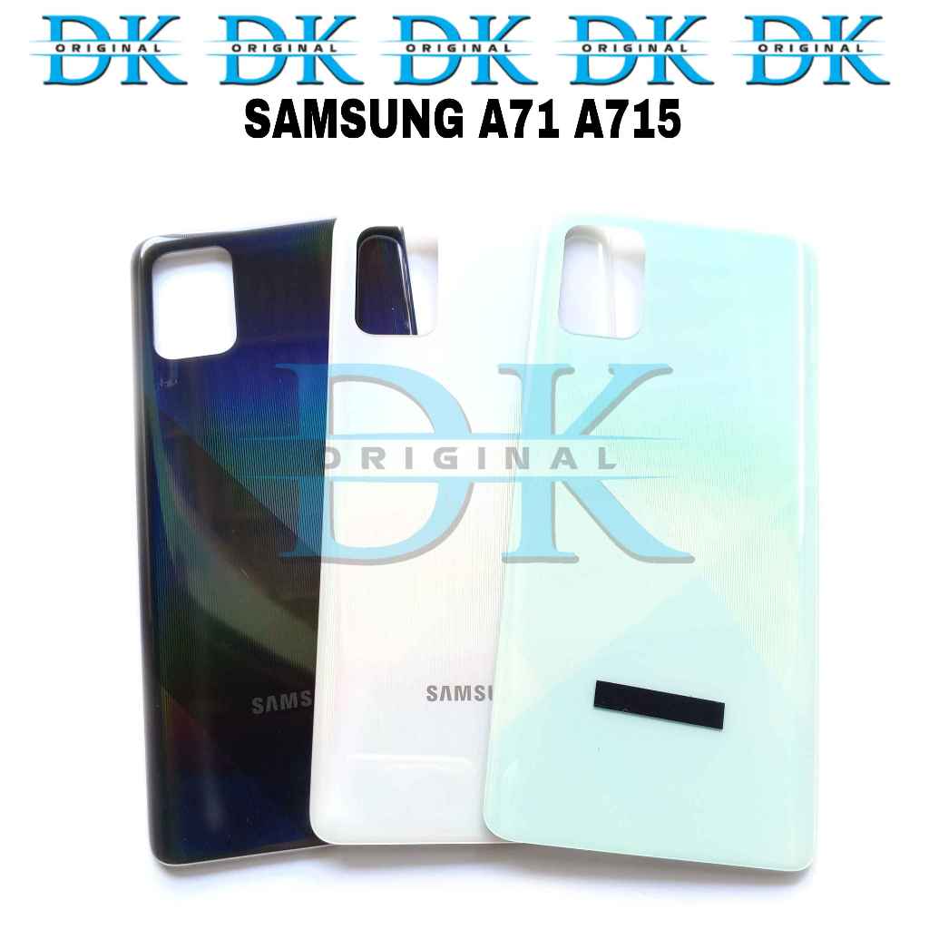 Backdoor Back Casing Samsung A71 A715 Back Cover Glas Tutup Belakang
