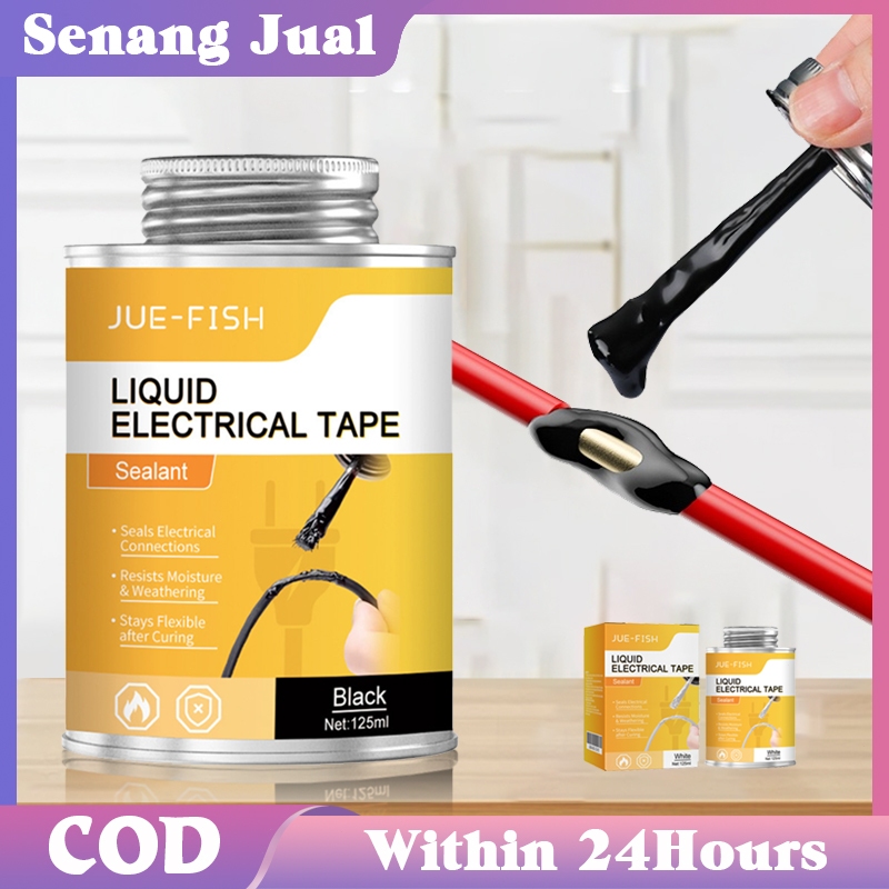 Lem Perekat Kabel Cair 125ml / Untuk Perbaikan Instalasi Listrik / Lem Kabel Listrik
