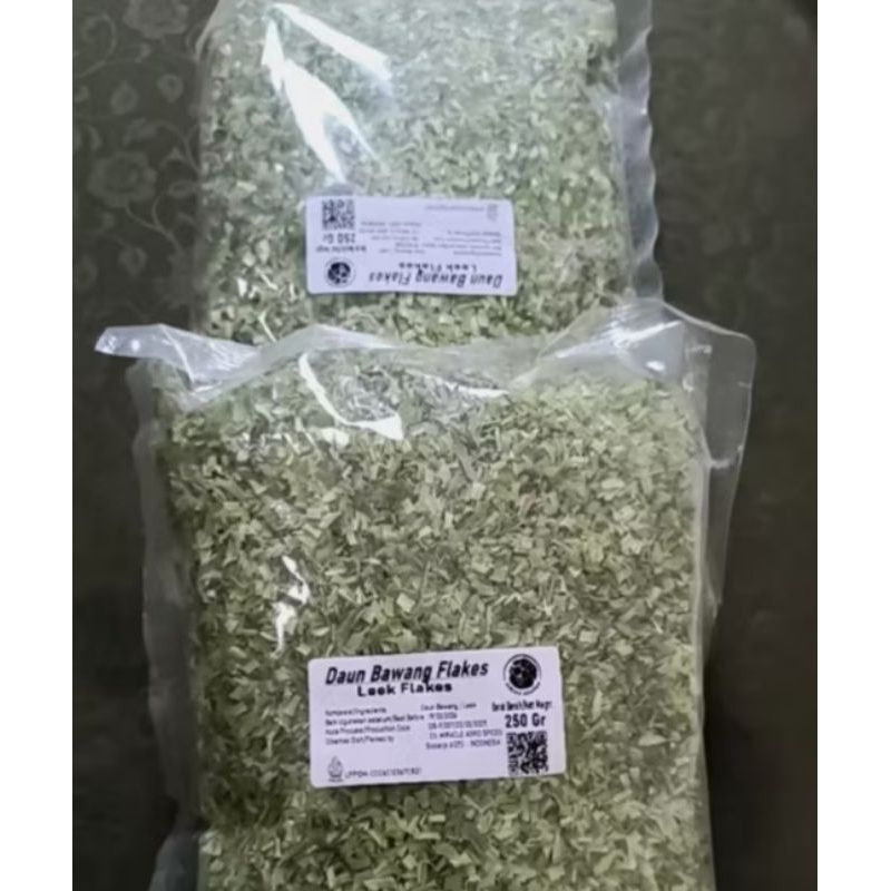 

daun bawang flakes leek flakes 250 gr