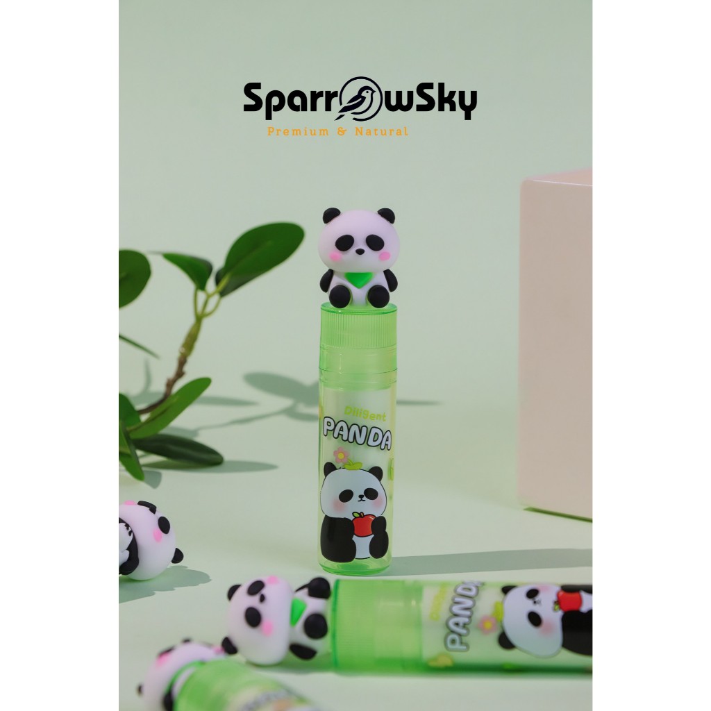

SPARROW Penghapus / 3D Eraser / Karakter Lucu Cantik LIPSTICK ERASER - PANDA (8019)