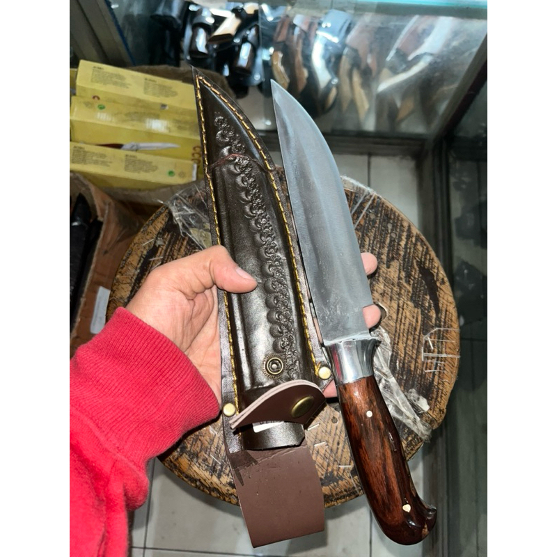 pisau sembelih hewan asli baja hss super tajam asli cibatu