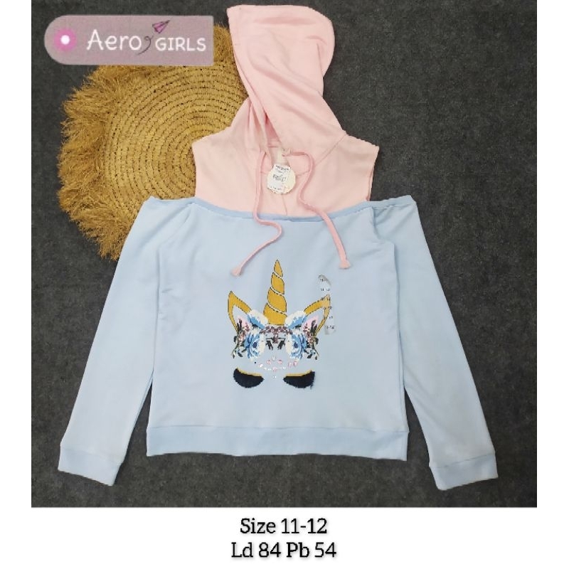 Hoodie Anak Cewe Aero Girls