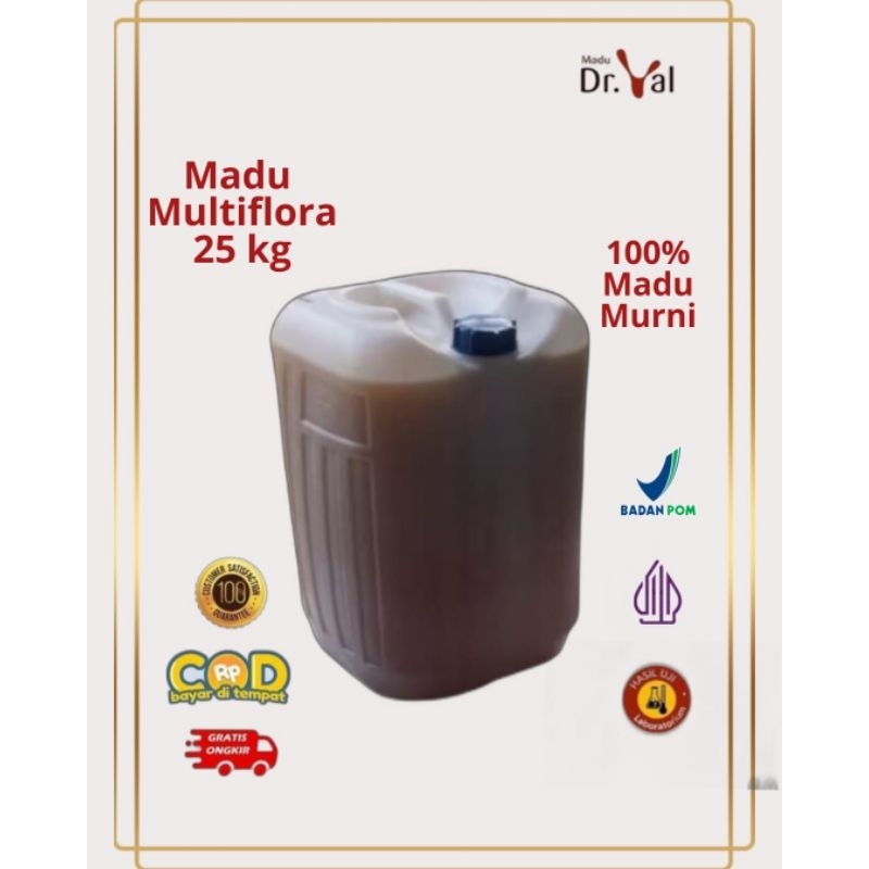 

PROMO HARI INI!! Madu Multiflora Dr.Val 25 kg, 100 % madu murni!! Meredakan flu dan batuk