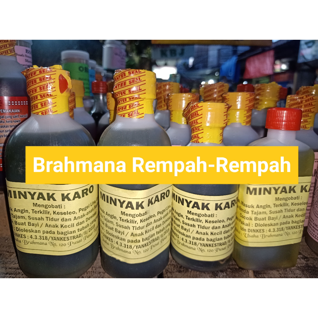 

Minyak Karo Asli 250ml Original