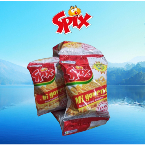 

Spix Mie Goreng Siantar Top Mie Sambal Balado 1 Renceng 10 Pcs