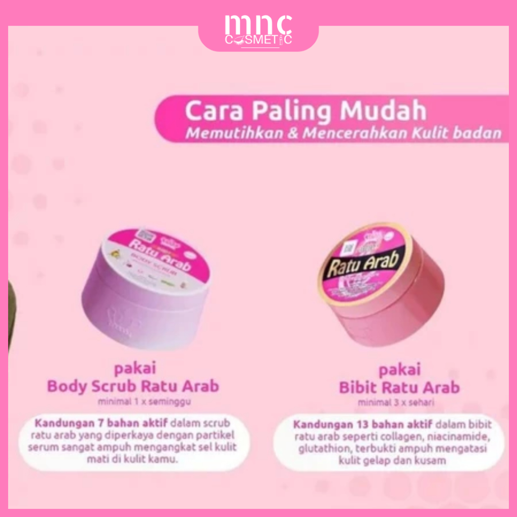 (READY STOK ) Bibit Ratu Arab Asli 100% original BPOM aman bumil & busui