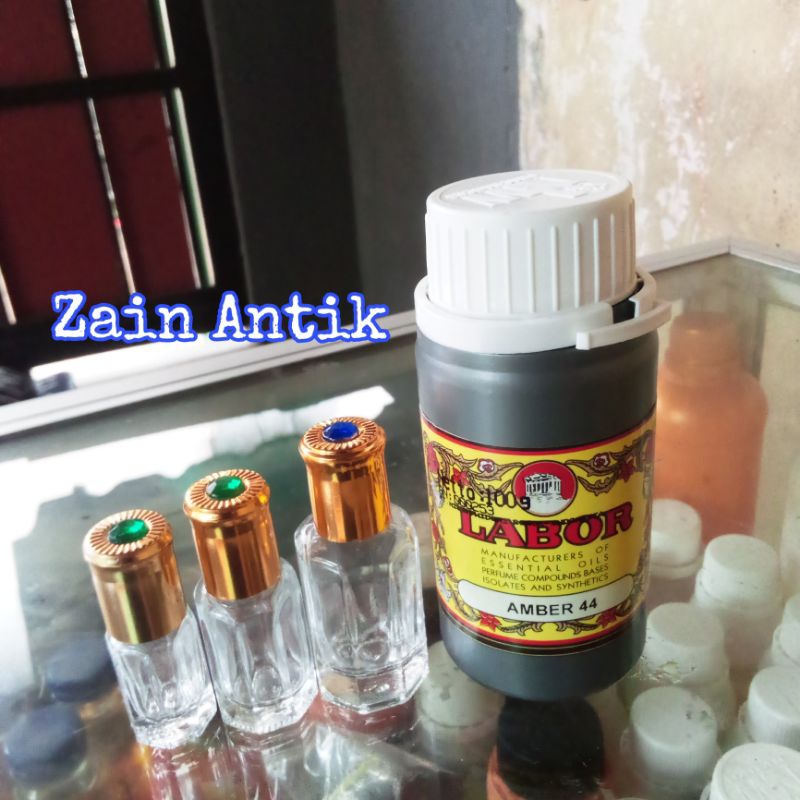 Parfum Misik Hitam Kental Amber 44 original