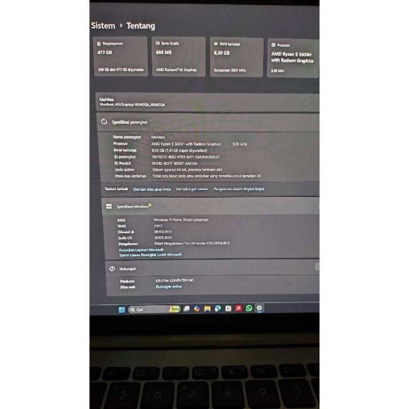 Asus VivoBook 14pro OLED