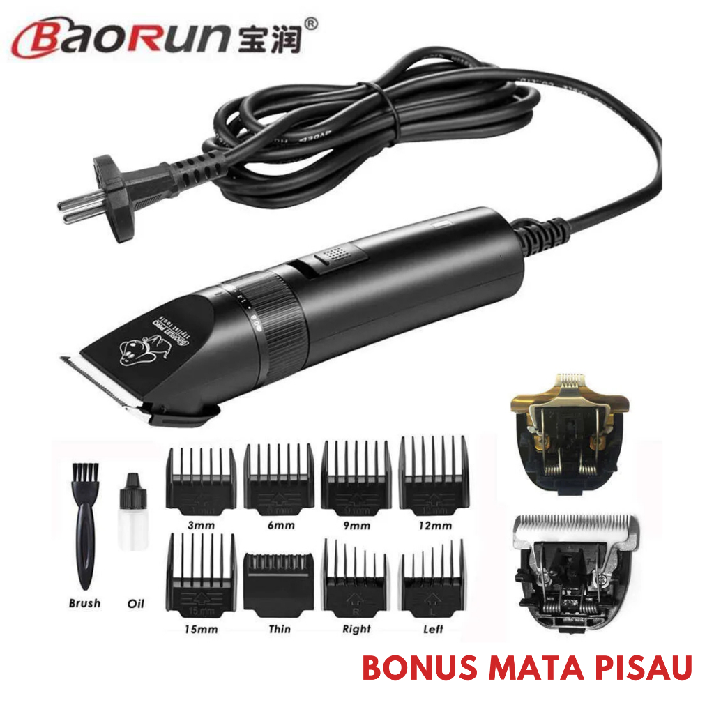 Baorun S1 PRO Alat Mesin Cukur Domba Kambing Kucing Elektrik / Mesin Cukur Buat Domba