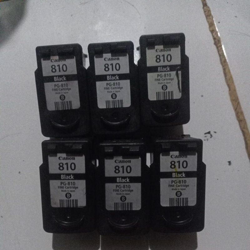 Cartridge Canon 810 Bekas