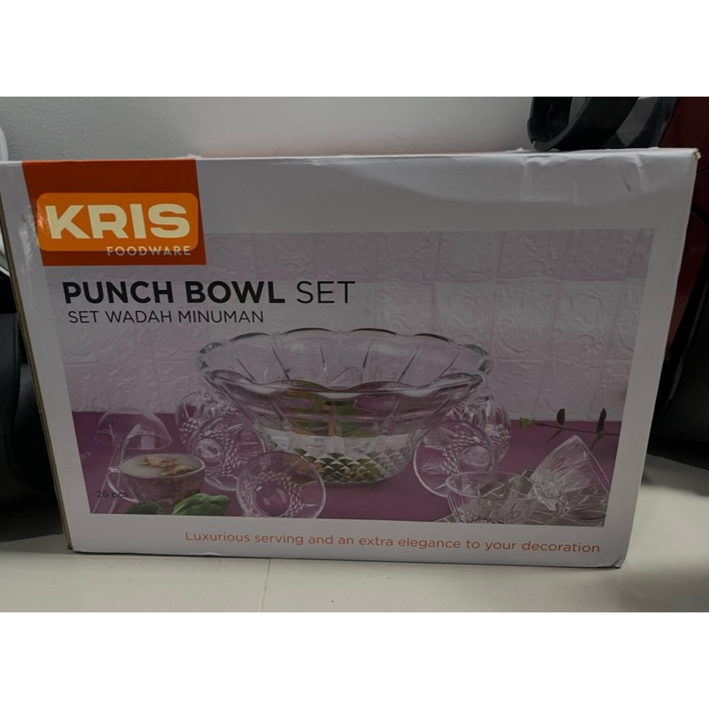 [NEW] KRIS Punch Bowl Set