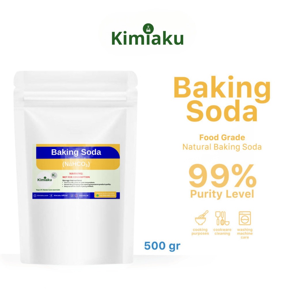 

BAKING SODA 500gr - Sodium Bicarbonate Food Grade / Soda Kue