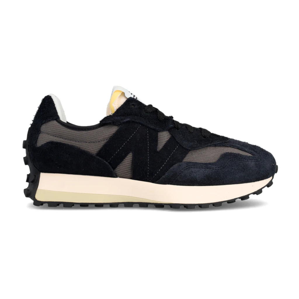 New Balance 327 Black/Black/White