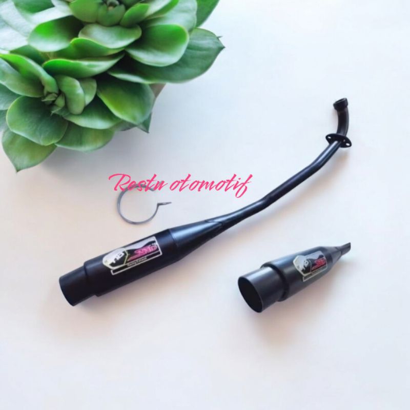 knalpot SND hitam karisma