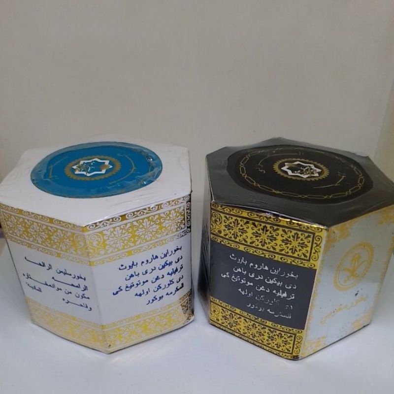 Buhur Sulaiman magribi segi enam kemasan kaca original