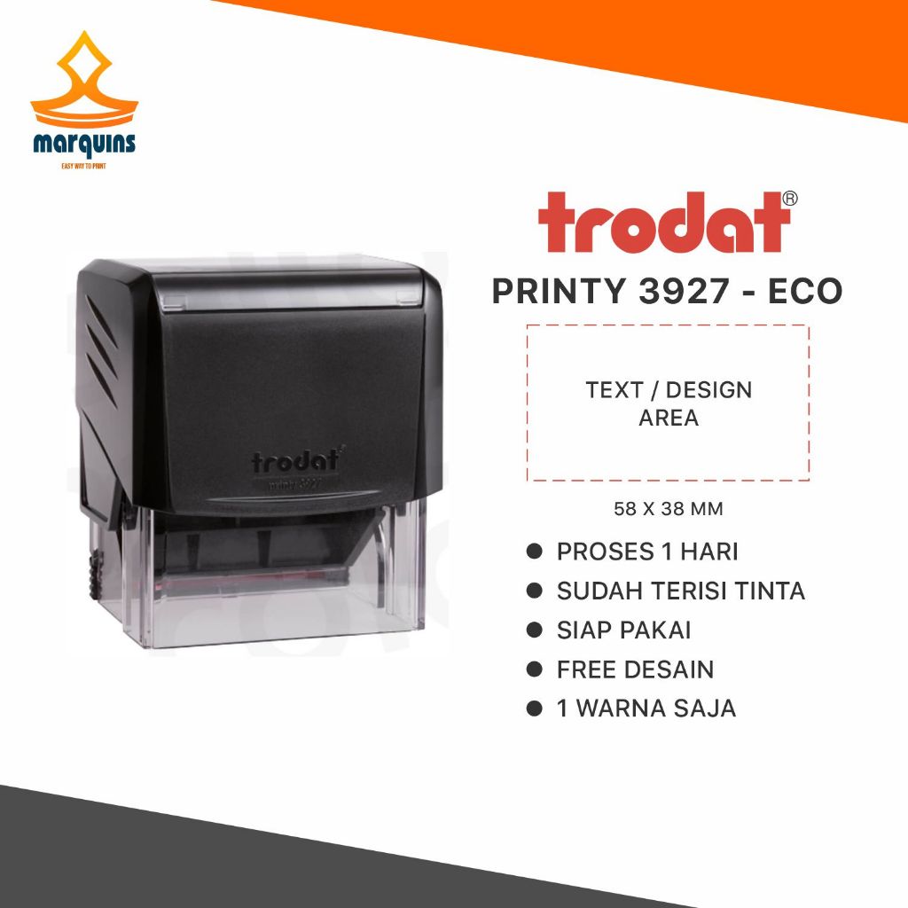 

Stempel Otomatis Trodat 3927 | Stempel Nama/Alamat | Stempel Cocok Untuk Usaha | Kualitas Premium