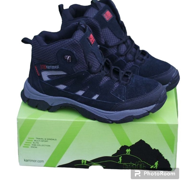 55TERPERCAYA SEPATU GUNUNG PRIA KARRIMOR 1 TERBARU SEPATU HIKING PRIA KARRIMOR WATERPROOF ABU
