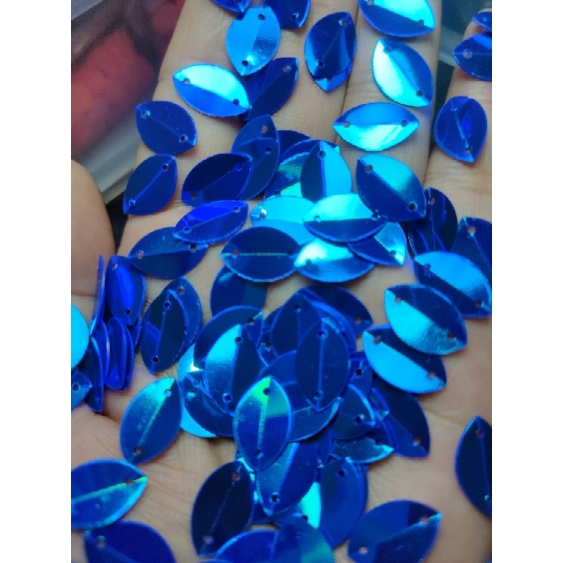 Payet daun tekuk / manik daun / ramboci daun / piringan daun tekuk