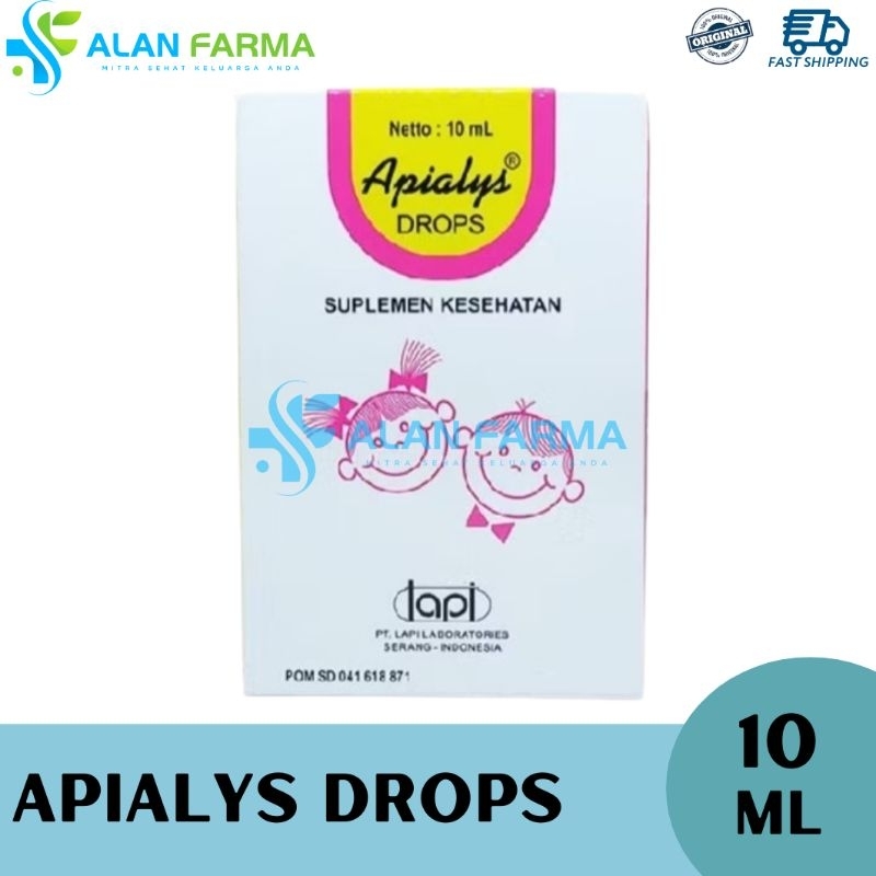 Apialys Drop 10 mL | Multivitamin Bayi