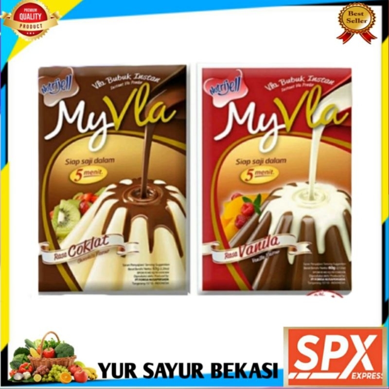 

My Vla Vanilla/Coklat Bubuk Instan 60gr.