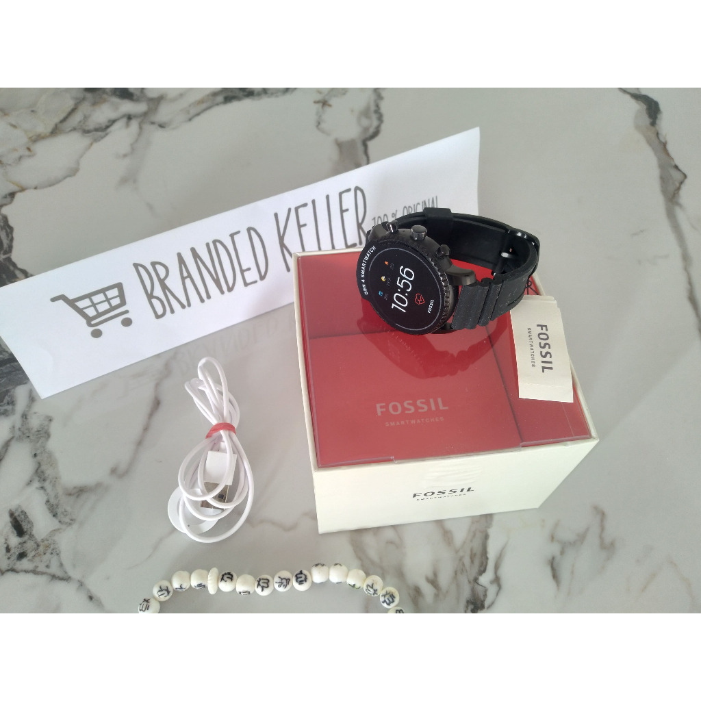 Jam Fossil Smart Watch Gen.4 Black